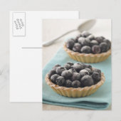 Heidelbeeren Postkarte (Vorne/Hinten)