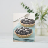 Heidelbeeren Postkarte (Stehend Vorderseite)