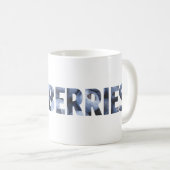Heidelbeeren-Tasse Kaffeetasse (VorderseiteRechts)