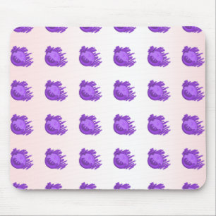 Heidelbeeren und Creme Mousepad
