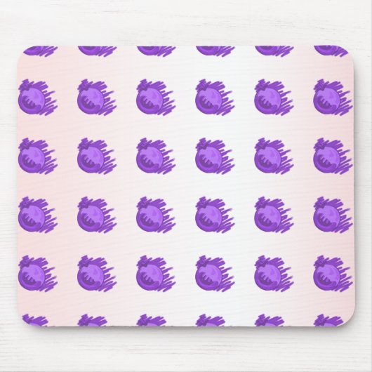 Heidelbeeren und Creme Mousepad (Vorne)