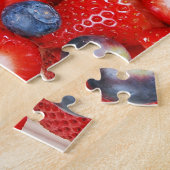 Heidelbeeren und Erdbeeren, frisch Puzzle (Seite)
