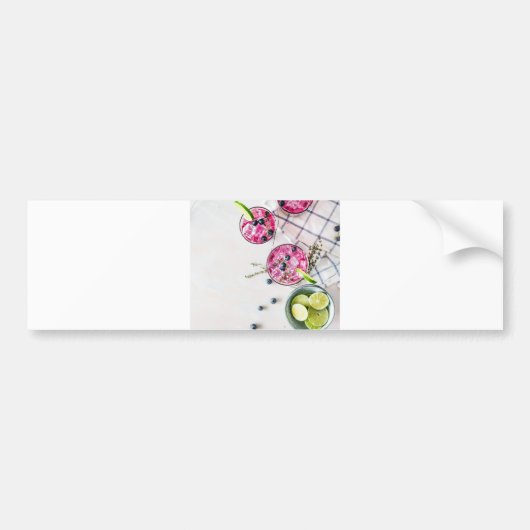 Heidelbeergetränke Limon Autoaufkleber (Vorne)