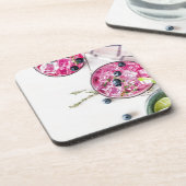 Heidelbeergetränke Limon Getränkeuntersetzer (Linke Seite)