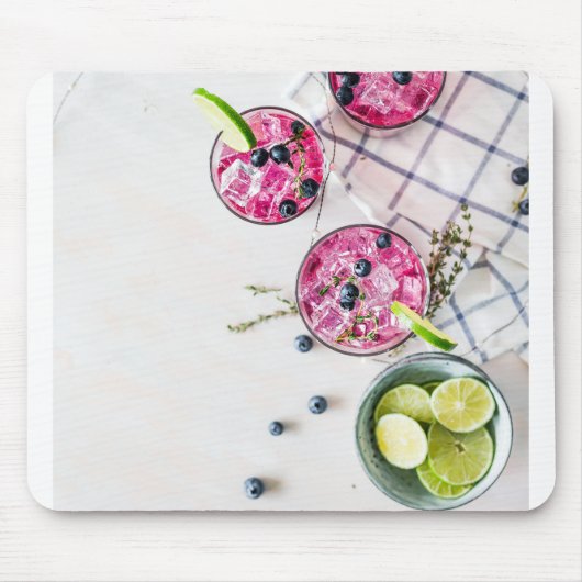 Heidelbeergetränke Limon Mousepad (Vorne)