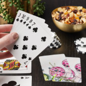 Heidelbeergetränke Limon Spielkarten (In Situ)