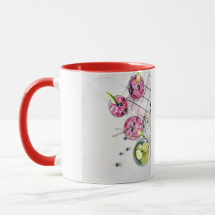 Heidelbeergetränke Limon Tasse