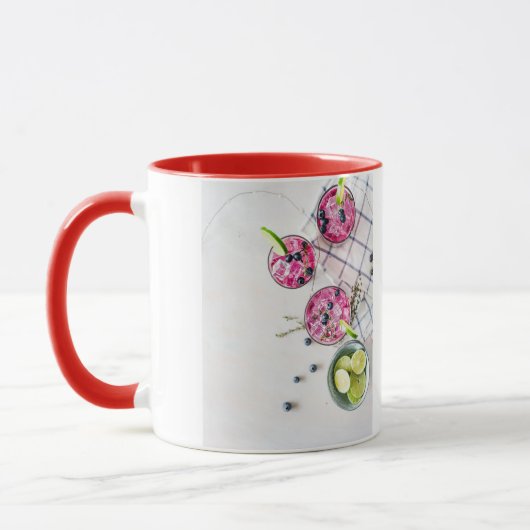 Heidelbeergetränke Limon Tasse (Links)