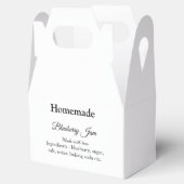 Heidelbeermarmelade aus Liebe, hausgemacht Geschenkschachtel (Geöffnet)