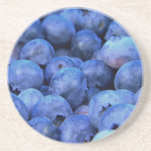 Heidelbeerpfahl Getränkeuntersetzer (Vorne)