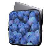 Heidelbeerpfahl Laptopschutzhülle (Vorderseite Links)