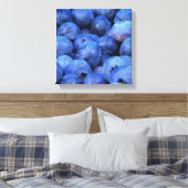 Heidelbeerpfahl Leinwanddruck (Insitu (Schlafzimmer))