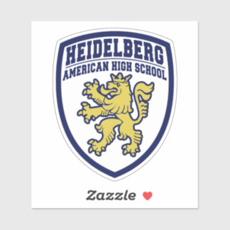 Heidelberg American High School Shield Aufkleber