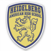 Heidelberg American High School Sticker (Vorderseite)