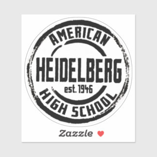 Heidelberg American High School Vinnyl Sticker
