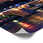 Heidelberg bei der Nachtdruckausgabe Poster (Ecke)