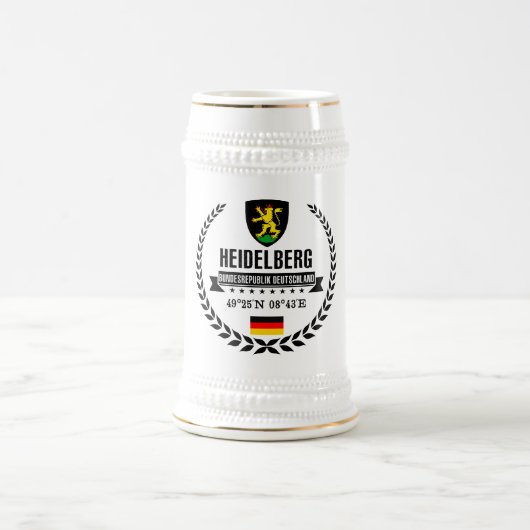 Heidelberg Bierglas (Mittel)