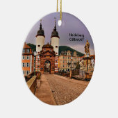 HEIDELBERG, BRIDGEGATE KERAMIKORNAMENT (Rechts)