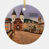 HEIDELBERG, BRIDGEGATE KERAMIKORNAMENT (Vorne)