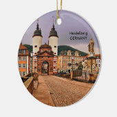 HEIDELBERG, BRIDGEGATE KERAMIKORNAMENT (Links)
