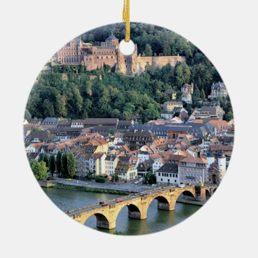 HEIDELBERG, BRIDGEGATE KERAMIKORNAMENT (Hinten)