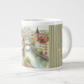 Heidelberg, Deutschland Hübsches Mädchen in Heidel Jumbo-Tasse (Vorderseite Rechts)