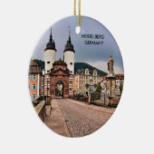 HEIDELBERG DEUTSCHLAND KERAMIK ORNAMENT (Rechts)