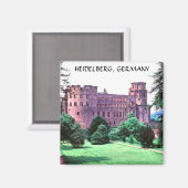 HEIDELBERG, DEUTSCHLAND MAGNET (Vorderseite/Rückseite)