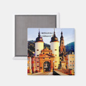 HEIDELBERG, DEUTSCHLAND MAGNET (Vorderseite/Rückseite)