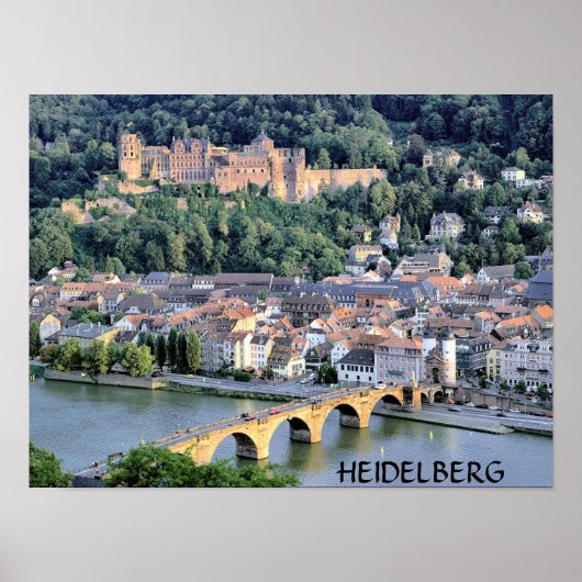HEIDELBERG, DEUTSCHLAND POSTER (Vorne)