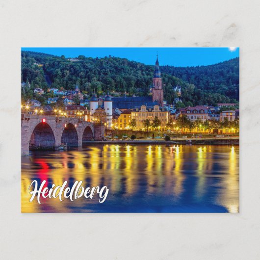 Heidelberg, Deutschland Postkarte (Vorderseite)