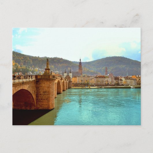 Heidelberg, Deutschland Postkarte (Vorderseite)