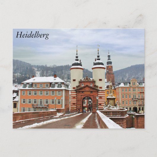 Heidelberg, Deutschland Postkarte (Vorderseite)