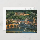 Heidelberg Deutschland Postkarte (Vorne/Hinten)