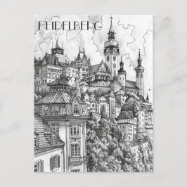Heidelberg Deutschland Postkarte