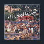 Heidelberg Deutschland Reisen Foto Souvenir Magnet<br><div class="desc">Kühlschrank Magnete zeigen Heidelberg,  Deutschland.</div>