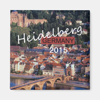Heidelberg Deutschland Souvenir Magnet Change Year