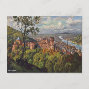 Heidelberg Deutschland Vintage Postkarte
