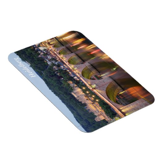 Heidelberg durch Abend Magnet (Rechte Seite)