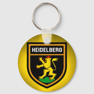 Heidelberg-Flagge Schlüsselanhänger