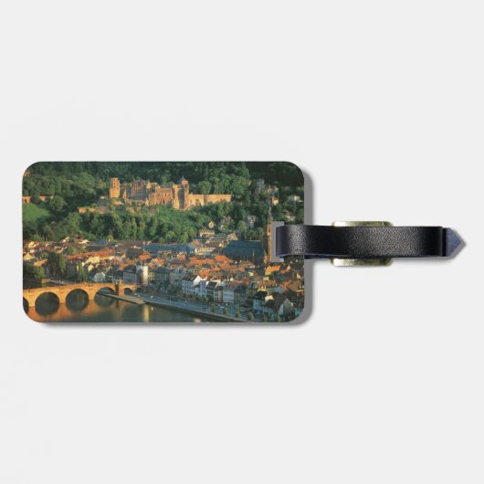Heidelberg Gepäckanhänger (Rückseite horizontal)