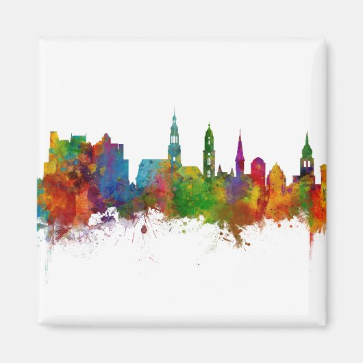 Heidelberg Germany Skyline Magnet (Vorne)