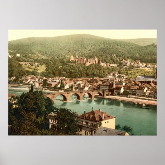 Heidelberg I, Baden-Württemberg, Deutschland Poster (Vorne)