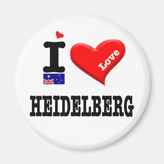 HEIDELBERG - I-Liebe Magnet (Vorne)