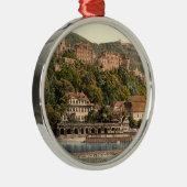 Heidelberg II, Baden-Württemberg, Deutschland Silbernes Ornament (Rechts)