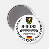 Heidelberg Magnet (Vorderseite/Rückseite)