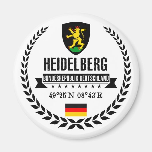 Heidelberg Magnet (Vorne)