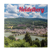 Heidelberg Neckar Panorama Deutschland