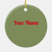 Heidelberg Neckar Panorama Deutschland Keramik Ornament (Hinten)