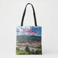 Heidelberg Neckar Panorama Deutschland